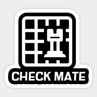 Check Mate Sticker